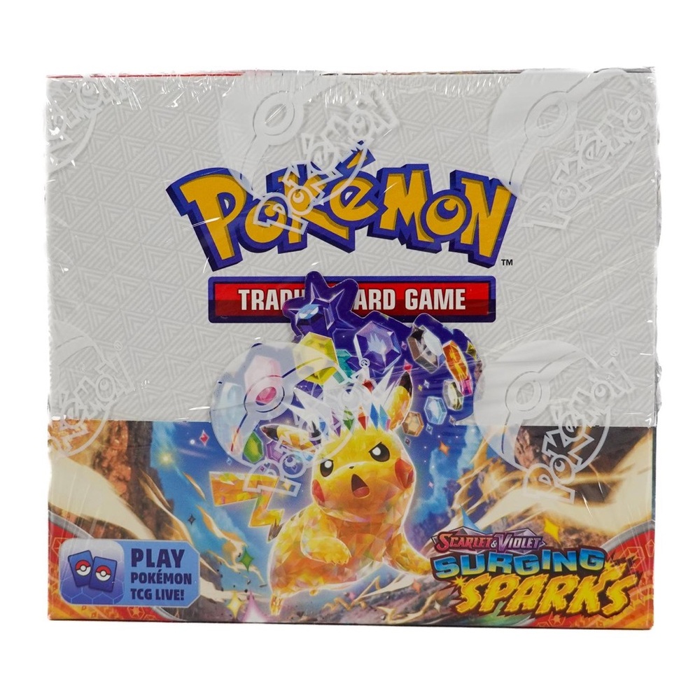Sealed Pokémon Elite Trainer Box ETB Surging Sparks Booster Box (36 packs)